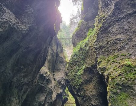 Jánošíkove diery skalná úžina