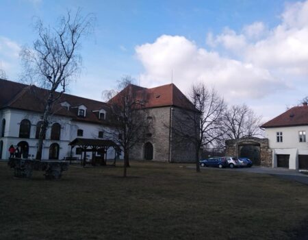 Levický hrad areál