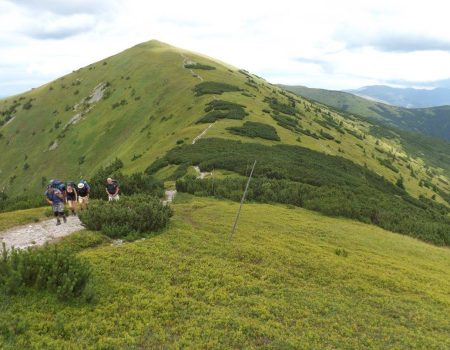 Národný park Nízke Tatry prírodná scenéria