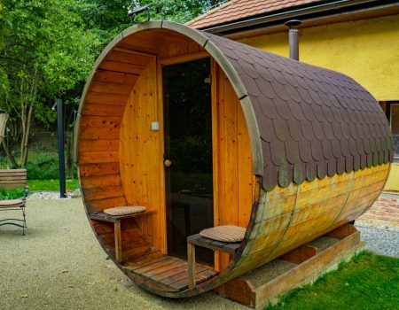 farma zelena ruza exterier finska sauna