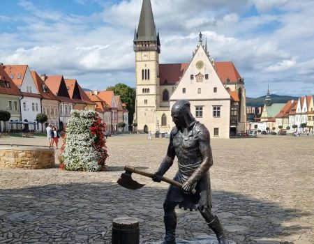 cesta SNP deň 3 Bardejov