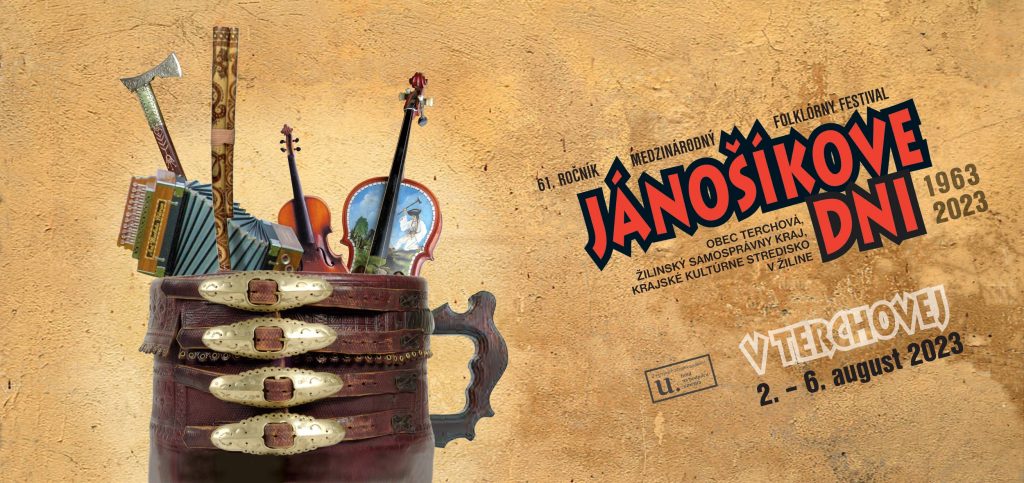 Jánošíkove dni 2023 - medzinárodný folklorny festival v terchovej 2-6. august