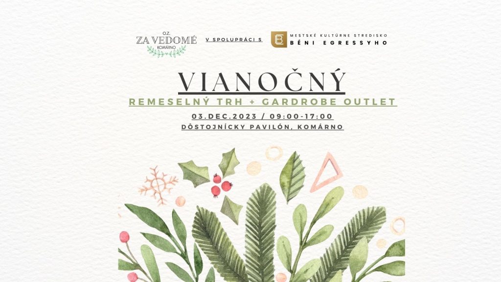 Vianočný remeselný trh Komárno