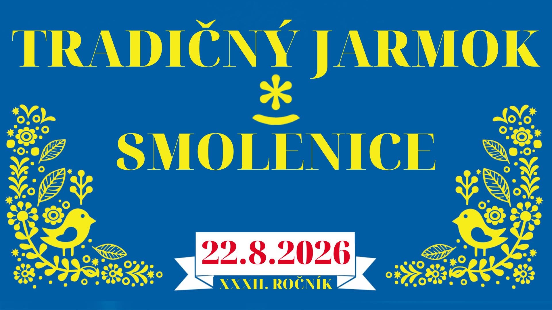Tradičný jarmok Smolenice 2026 prinesie kultúrny program, predajné stánky, sprievodné atrakcie a oslavu 770. výročia obce.