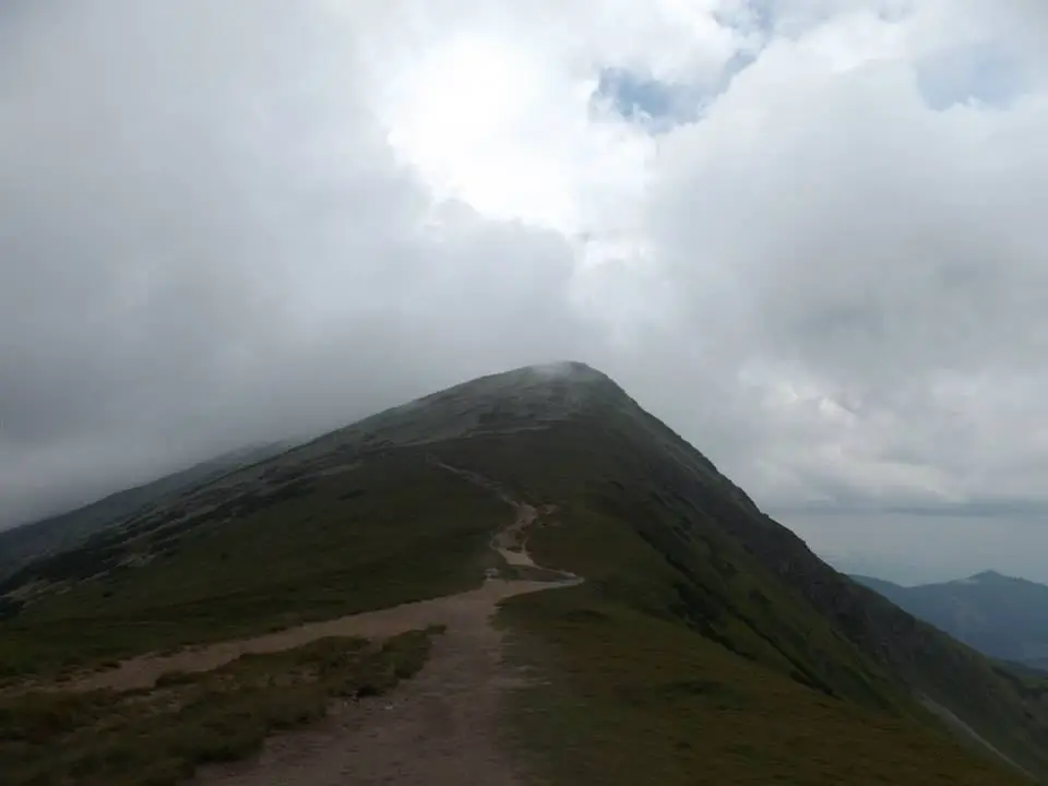 Národný park Nízke Tatry vrchol