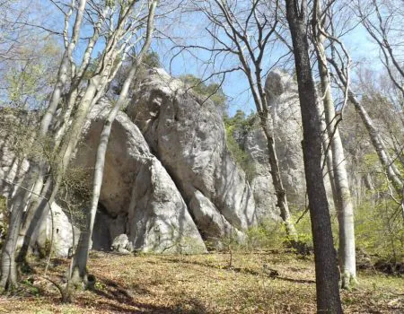 Súľovské skaly v lete