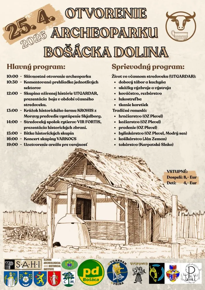Otvorenie Archeoparku Bošácka dolina