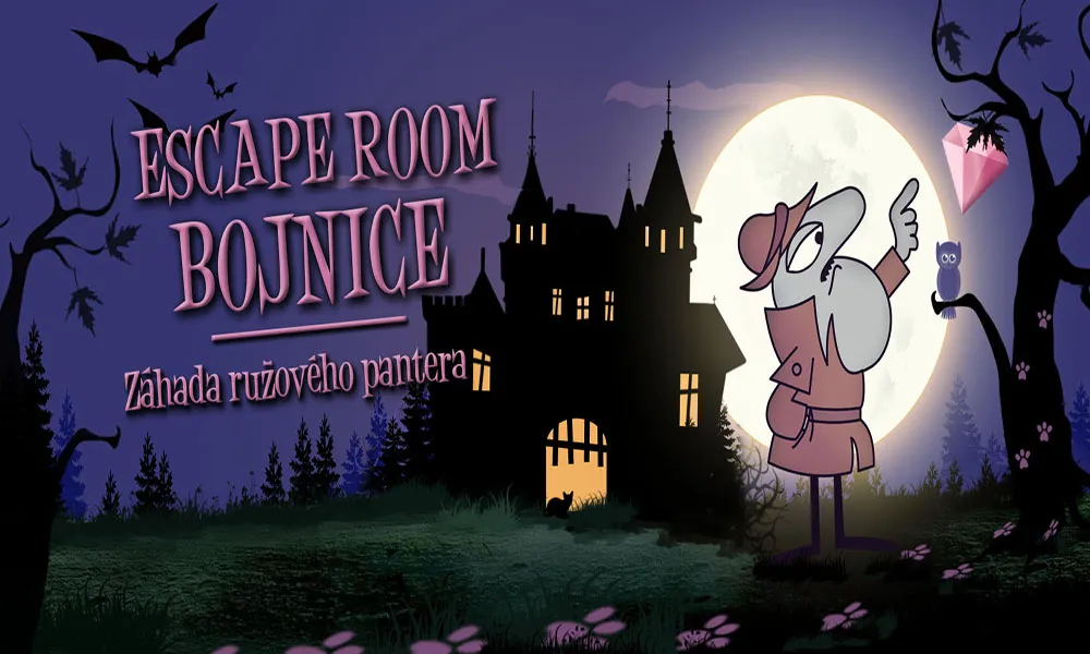 Escape Room Bojnice- Záhada ružového pantera