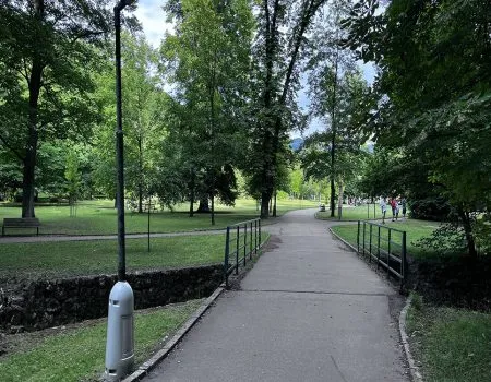 Park Trenčianske Teplice príroda