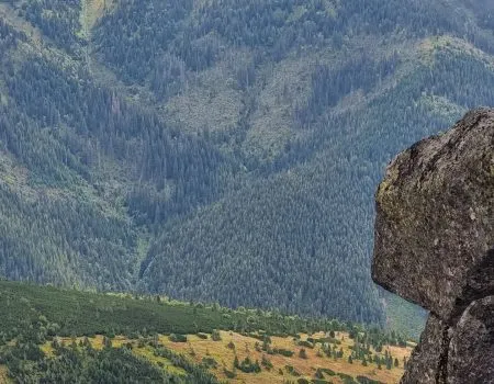 cesta SNP deň 13 prírodná scenéria