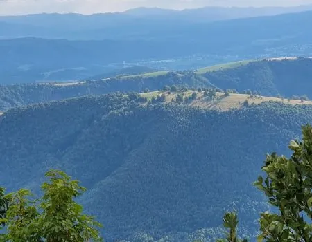 cesta SNP deň 14 prírodná scenéria