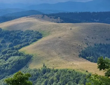 cesta SNP deň 14 výhľad