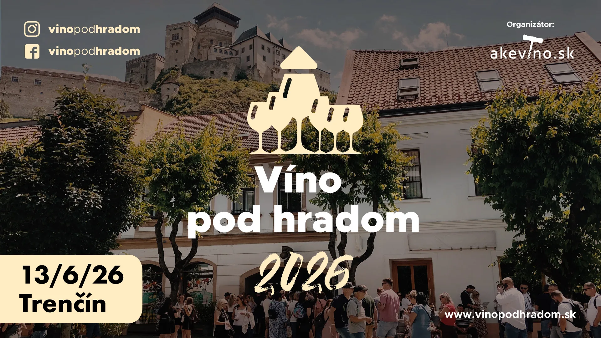 Víno pod hradom Trenčín