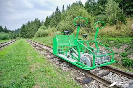 Cyklodreziny na Horehroní: Unikátna jazda po koľajniciach láka čoraz viac turistov