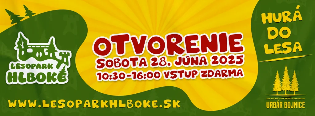 Otvorenie lesoparku Hlboké