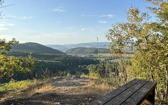 hradisko čertova skala - výhľad