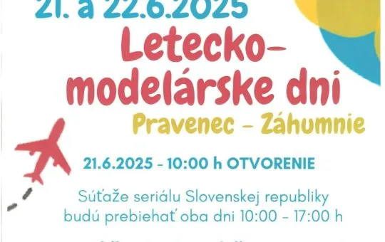 podujatie pravenec letecko modelarske dni