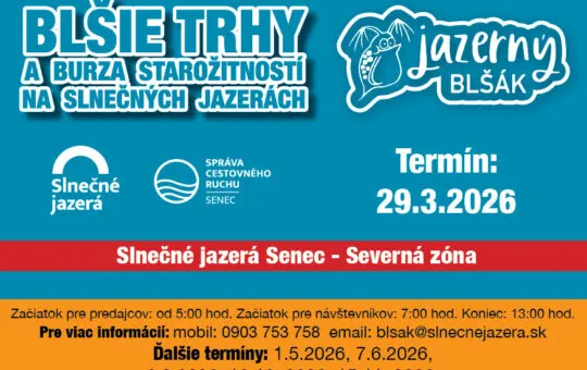 Blšie trhy a burza starožitností – Jazerný blšák 2026