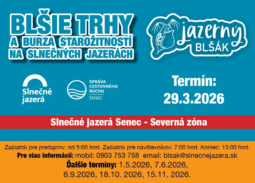 Blšie trhy a burza starožitností – Jazerný blšák 2026