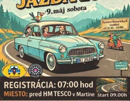 Baťožková jazda 2026 Martin 9.5.2026