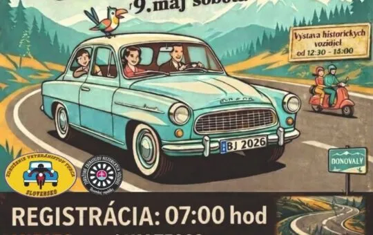 Baťožková jazda 2026 Martin 9.5.2026