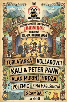 Medzinárodné stretnutie zbojníkov Terchová 28.–29.8.2026