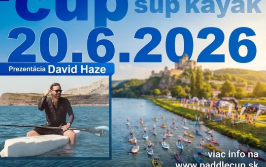 Paddle Cup Trenčín 20.6.2026: SUP a kajak preteky na Váhu
