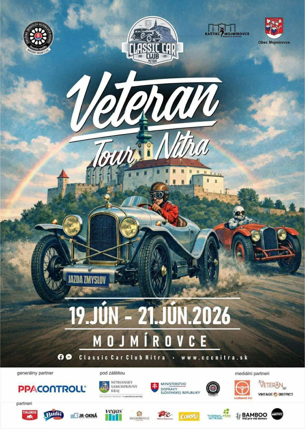 Veterán tour Nitra 2026