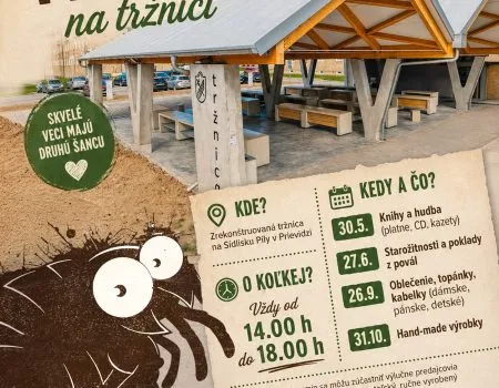 Tematické minibĺšáky na tržnici v Prievidzi