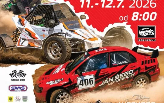 Autokros Môlča 2026 prinesie autokrosové preteky, truck trial jazdy, štvorkolky, gastro zónu a open air párty.