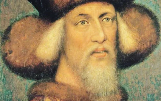 Portrét Žigmunda Luxemburského, významného panovníka stredovekej Európy spojeného s Uhorskom, Čechami a ríšskou politikou.