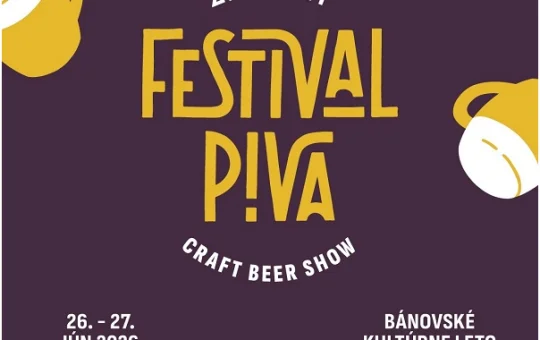 Žilinský Festival Piva 2026 prinesie remeselné pivá, koncerty, street food, detské aktivity a letnú festivalovú zábavu.