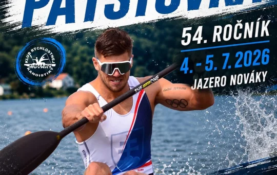 Novácka päťstovka 2026 na Jazere Nováky prinesie tradičné preteky v rýchlostnej kanoistike a športový víkend pri vode.