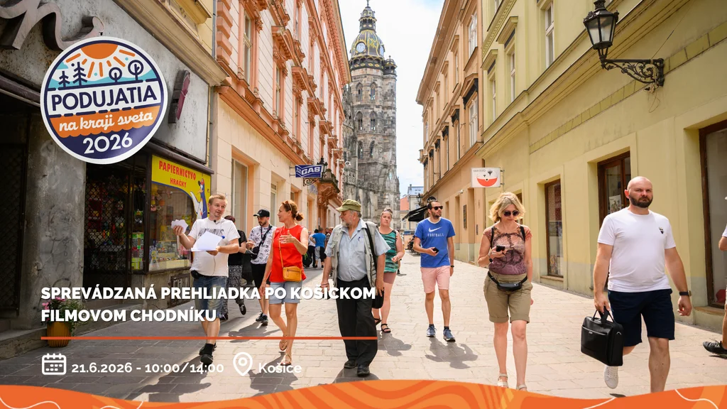 Po košickom filmovom chodníku IFF AF 2026 prinesie komentovanú prehliadku filmových miest v Košiciach počas festivalu Art Film.