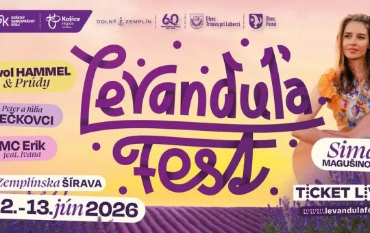 Levanduľa fest 2026 v Trnave pri Laborci prinesie koncerty, levanduľové špeciality, detský svet, masáže a gastro zónu.