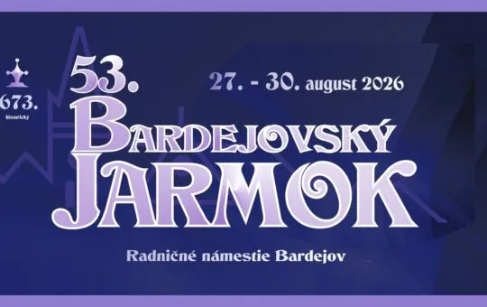 Bardejovský jarmok 2026 na Radničnom námestí prinesie štyri dni koncertov, kultúrnych vystúpení, zábavy a festival BardRock.