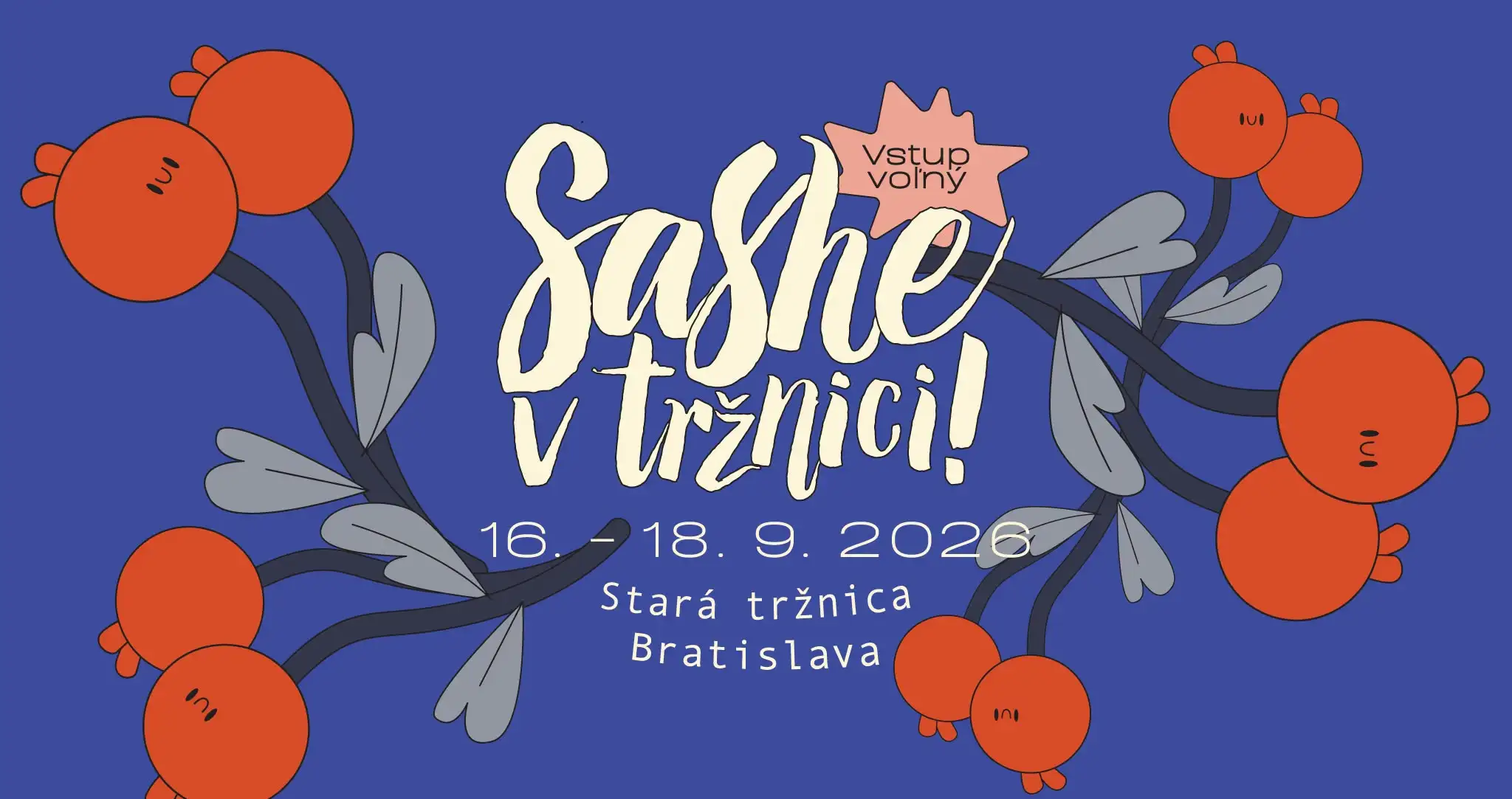 SAShE v Tržnici 2026 v Starej tržnici Bratislava prinesie handmade tvorbu, lokálny dizajn, módu, bižutériu, kozmetiku a remeslá.