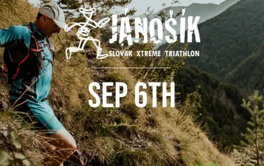 Jánošík Slovak Xtreme Triathlon 2026 sa uskutoční 5. septembra v Terchovej a prinesie extrémny triatlon v prírode severného Slovenska.