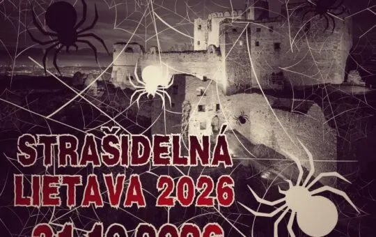 Strašidelná Lietava 2026 sa uskutoční 31. októbra na hrade Lietava a prinesie večer plný duchov, strašidiel a tajomnej atmosféry.