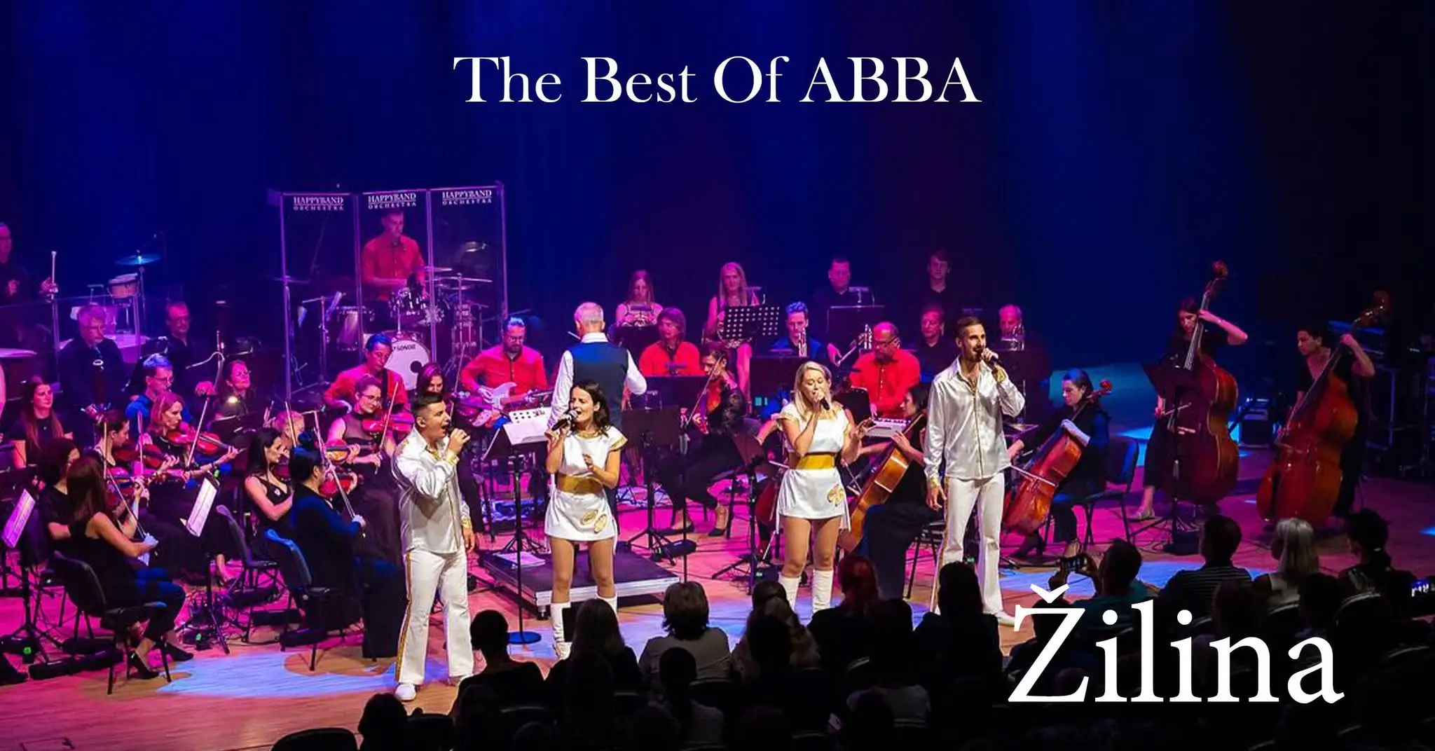 Happyband Orchestra The Best of ABBA sa uskutoční 21. novembra 2026 v Dome odborov v Žiline a prinesie najväčšie hity skupiny ABBA.