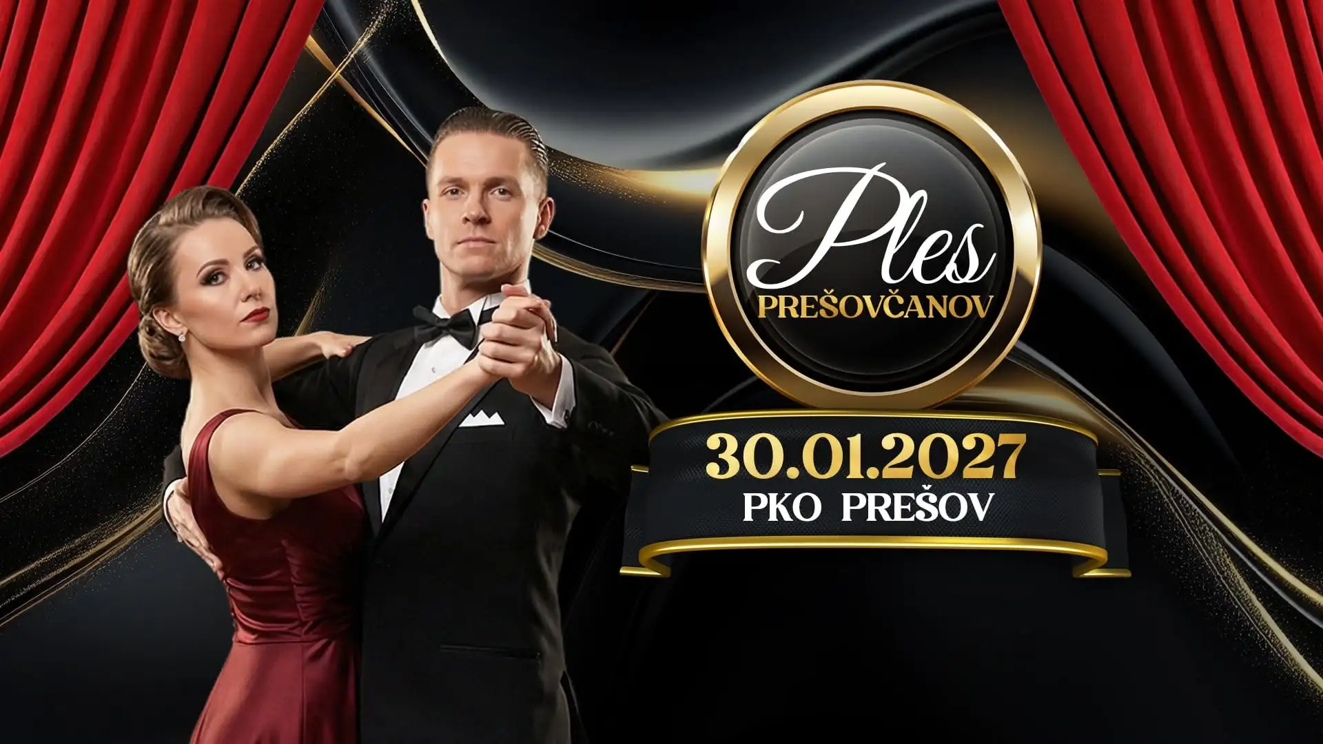 Ples Prešovčanov 2027 sa uskutoční 30. januára v PKO Čierny Orol v Prešove a prinesie spoločenský večer s hudbou, tancom, občerstvením a tombolou.