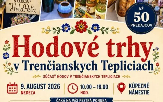 hodove trhy trencianske teplice 2026