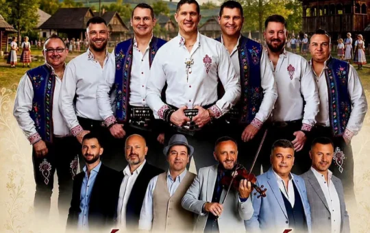 Kollárovci & Kandráčovci vo Východnej 2026 vystúpia 9. augusta v Amfiteátri Východná s koncertom plným ľudovej hudby, folklórnej atmosféry a známych piesní.