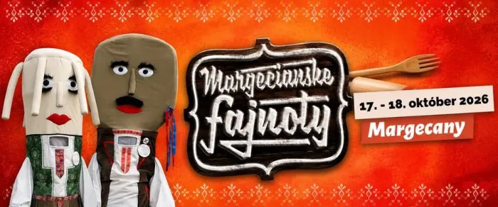 Margecianske fajnoty 2026 sa uskutočnia 17. a 18. októbra v Margecanoch a prinesú tradičné jedlá, regionálne špeciality a kultúrny program.