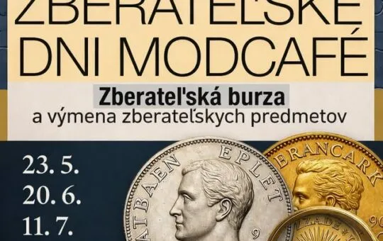 Zberateľské dni ModCafé sa uskutočnia 19. decembra 2026 vo Vienna Gate v Bratislave-Petržalke a ponúknu predaj a výmenu zberateľských predmetov.